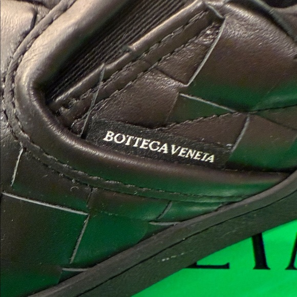 Bottega Veneta Men\'s Black Woven Loafers main image 6